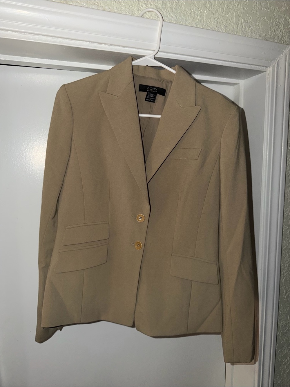Victoria's Secret Tailored Blazer in Tan
